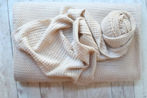 benjamin collection stretch fabric posing wrap in khaki tan