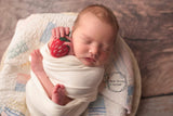 felted felt strawberry felt food wool newborn photography prop