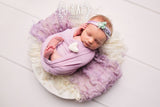 new color! single heather brown fall felted wool hearts heart neutral newborn photography prop