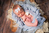 new color! single heather brown fall felted wool hearts heart neutral newborn photography prop