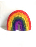 rainbow baby needle felted rainbow baby newborn photography prop felt